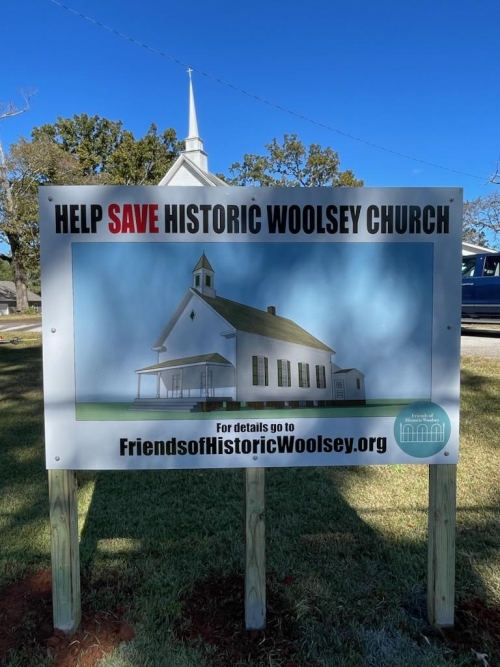 We love our new sign! Thank you Ryan Arvay for creating it and to Gail and David Jenkins for getting it to Woolsey and putting it up! Photo by Gail Jenkins October 17, 2023