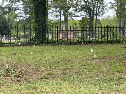 Unmarked Graves Photo by Gail Jenkins © 2023 (April 29) 