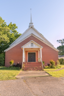 <span>HISTORIC WOOLSEY BAPTIST CHURCH:</span> Photo by Jenny Burdette © 2021