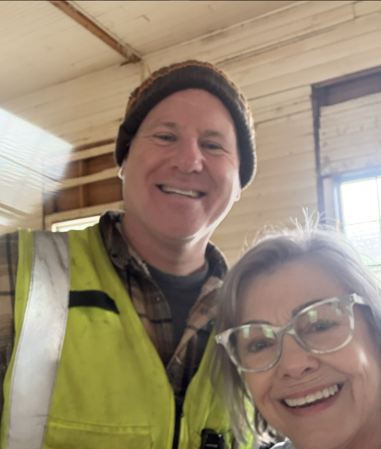 Historic Preservationist Ryan Arvay and Landscaping Chair Dana Sams ©2026