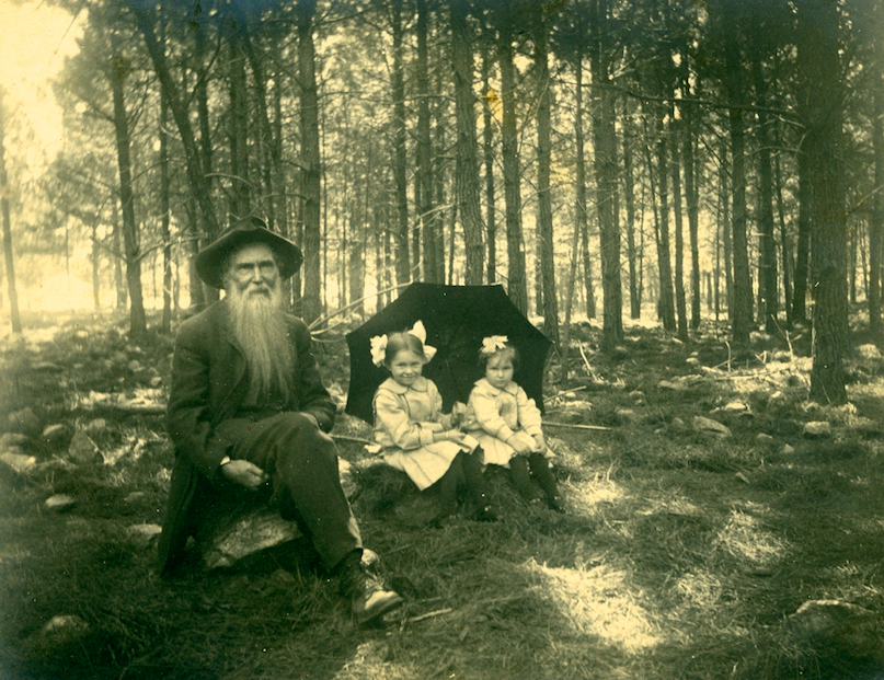 Juan Fernandez, Esther, and Ruth McLean. Courtesy of Fayette County Historical Society Juan Fernandez, Esther, and Ruth McLean. Courtesy of Fayette County Historical Society