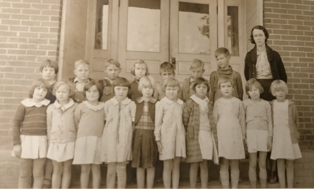 Woolsey 1st Grade Class. Courtesy of Teresa Roby Woolsey 1st Grade Class. Courtesy of Teresa Roby